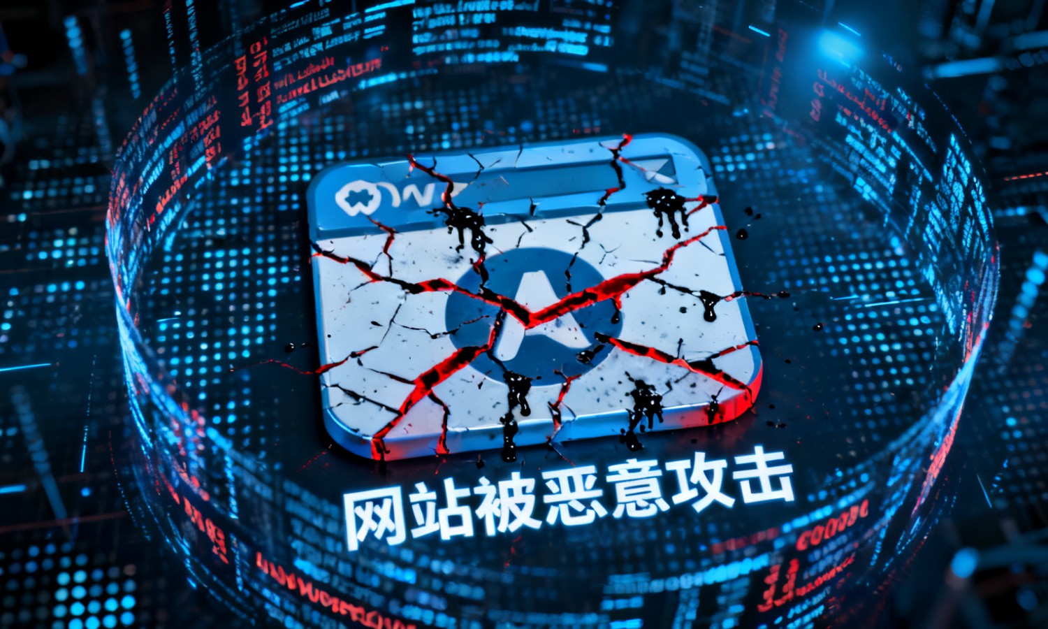 网站被恶意攻击