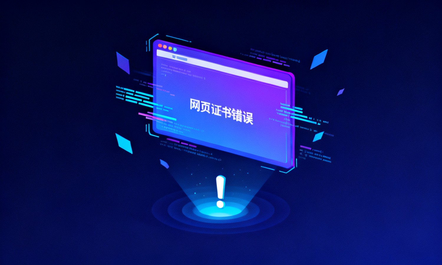 网页证书错误