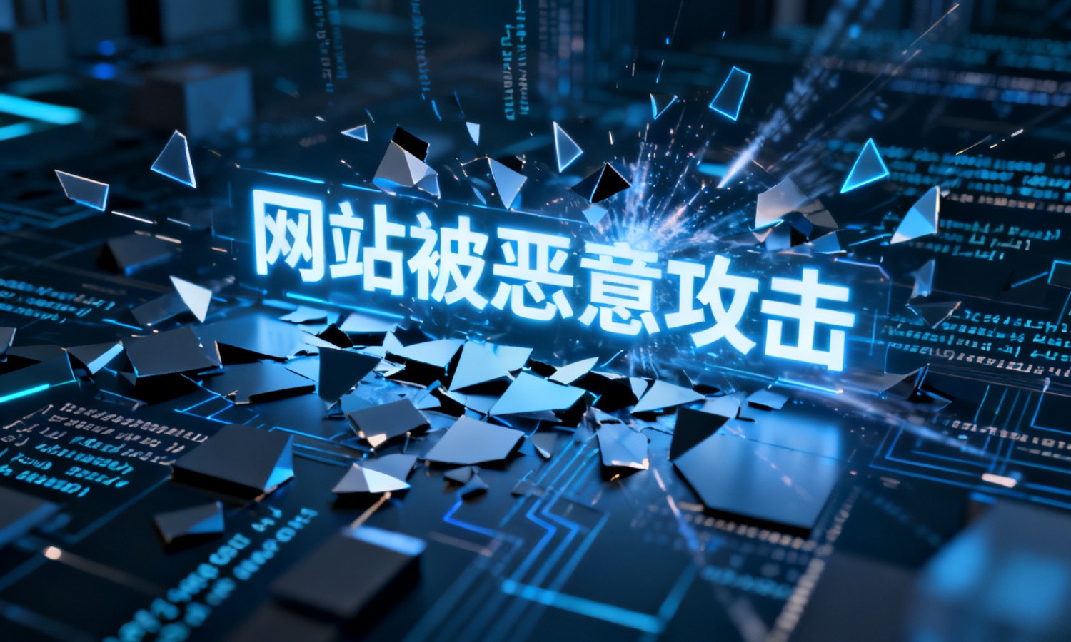 网站被恶意攻击