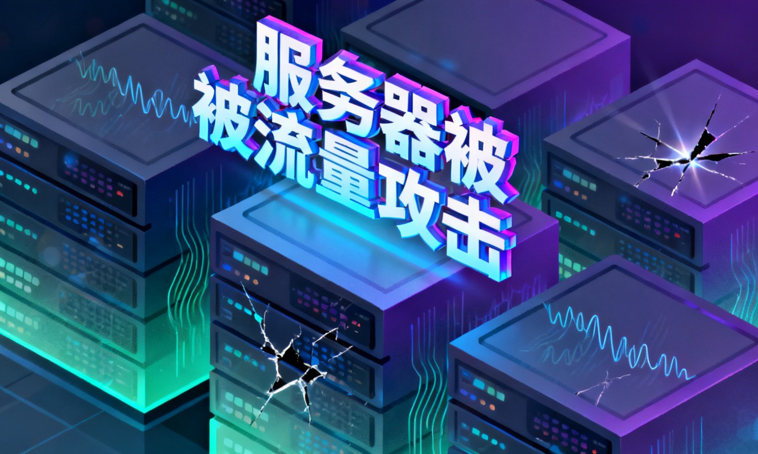 服务器被流量攻击