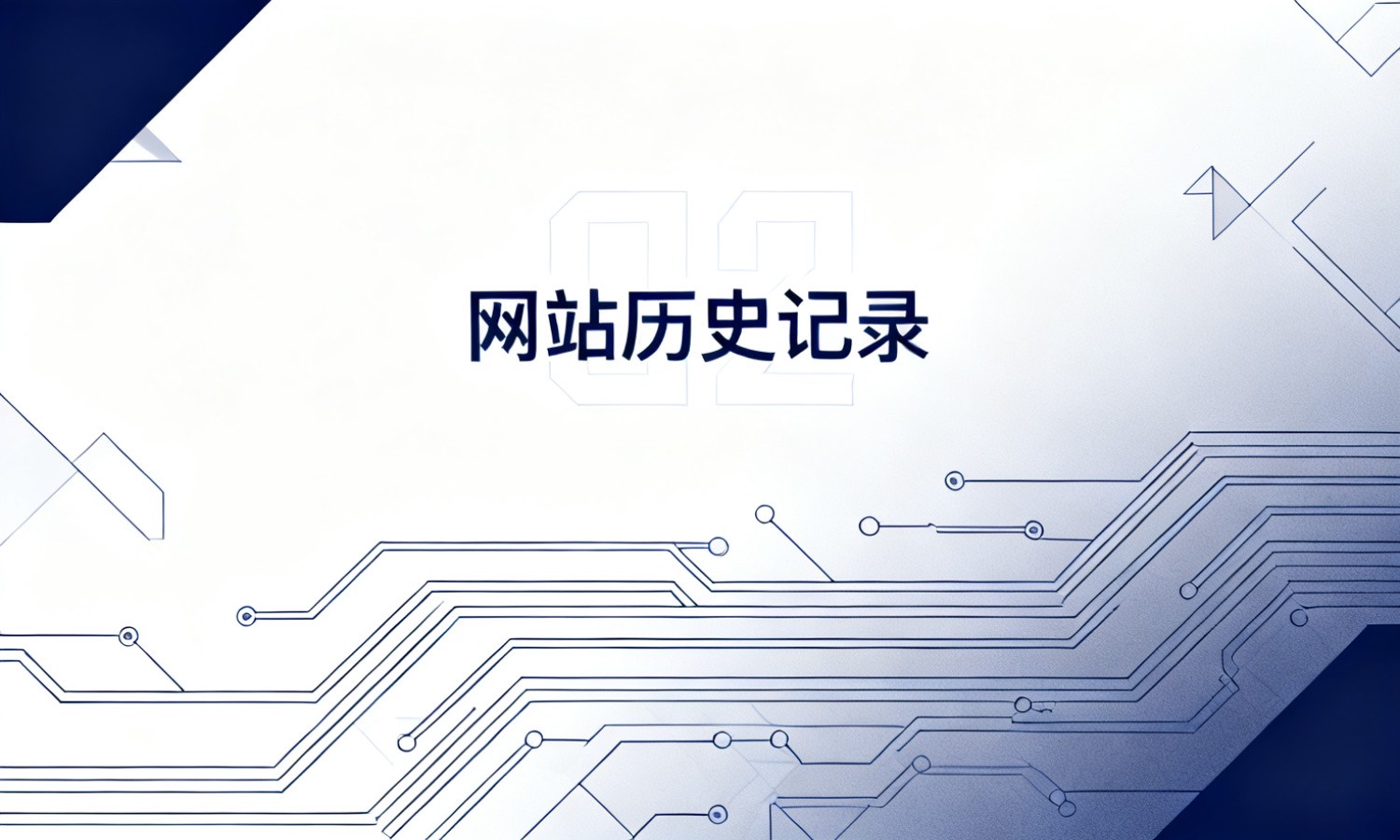 网站历史记录