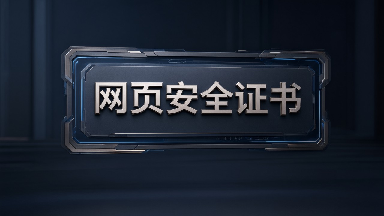 网页安全证书